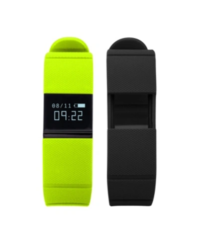 Shop Itouch Ifitness Activity Tracker With Lime Green Strap And Bonus Black Strap In Lime Green/black