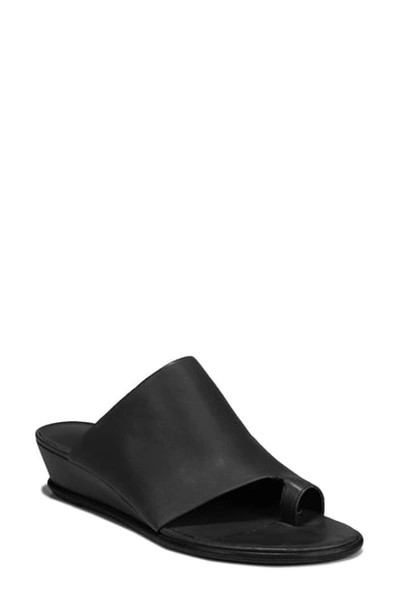 Shop Vince Darla Slide Sandal In Black