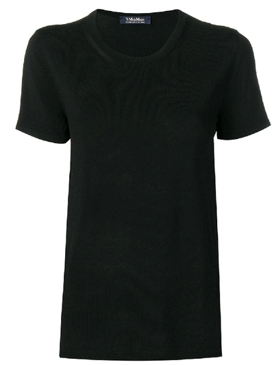 Shop Max Mara 's  Short-sleeved T-shirt - Black