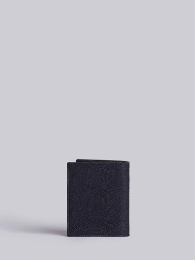 Shop Thom Browne Double Card Holder In Black