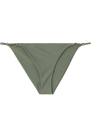 Jade Swim Aria Bikini Briefs In Army Green | ModeSens