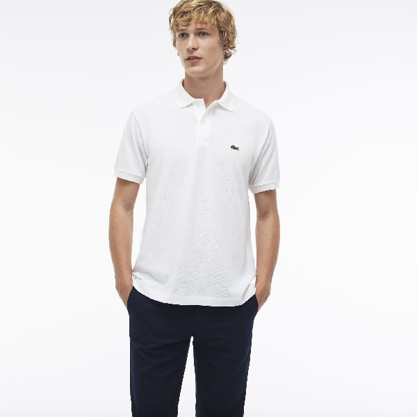 lacoste l1212 polo white