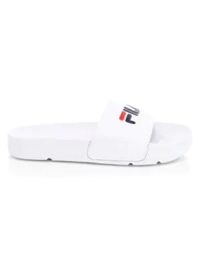 Shop Fila Drifter Slide Sandals In White