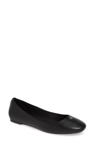 Shop Kate Spade Kora Ballet Flat In Black