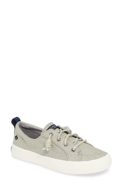 Shop Sperry Crest Vibe Sneaker In Blue Vintage Twill Fabric