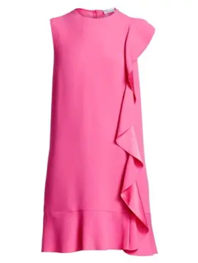 Shop Red Valentino Sleeveless Dress In Sunrise Pink
