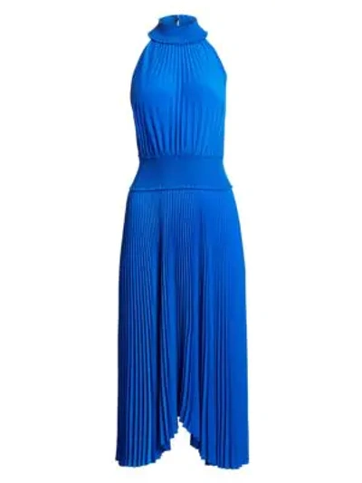 Shop A.l.c Renzo B Dress In Adriatic Blue