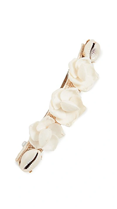 Shop Brinker & Eliza Tulum Barrette In White