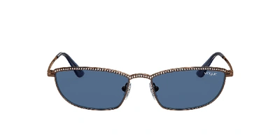 Shop Vogue Eyewear Woman  Vo4139sb Gigi Hadid X  Eyewear In Dark Blue