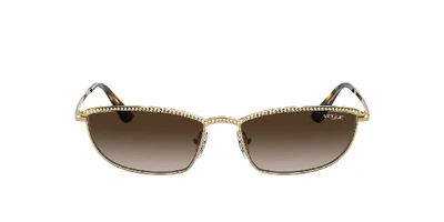 Shop Vogue Eyewear Woman  Vo4139sb Gigi Hadid X  Eyewear In Brown Gradient