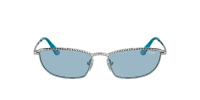 Shop Vogue Eyewear Woman  Vo4139sb Gigi Hadid X  Eyewear In Light Blue