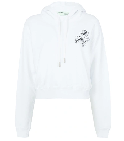 Shop Off-white X The Webster Exclusive Cropped Hoodie