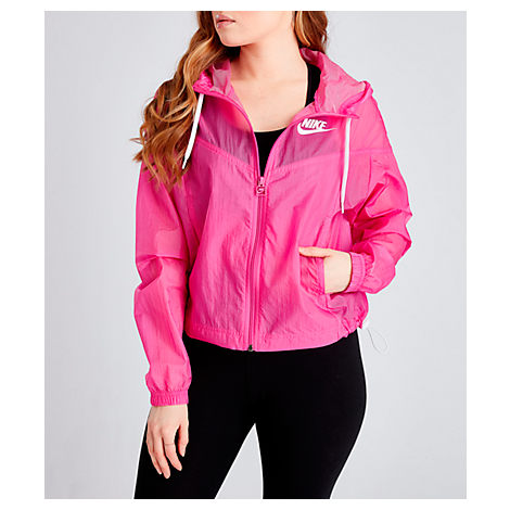women's nike transparent windrunner wind jacket