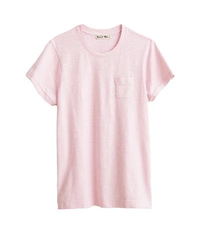 Shop Alex Mill Slub Pocket Tee In Light Pink