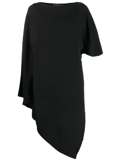 Shop Etro Asymmetric Dress - Black