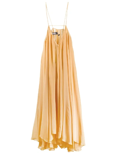 JACQUEMUS BELLEZZA DRESS - 橘色