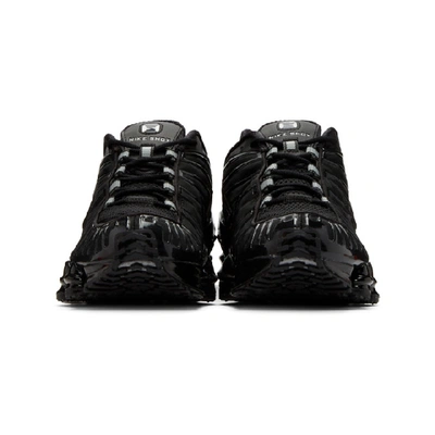 Shop Nike Black Shox Tl Sneakers In 001 Black