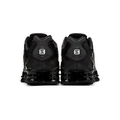 Shop Nike Black Shox Tl Sneakers In 001 Black