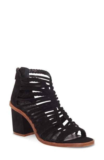 Shop Vince Camuto Kestal Sandal In Black Suede