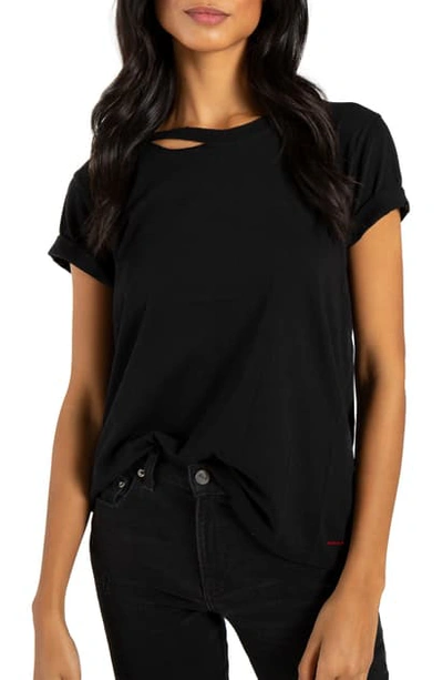 Shop N:philanthropy Harlow Bff Tee In Black Cat