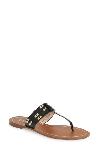 Kate Spade Carol Sandals In Black | ModeSens