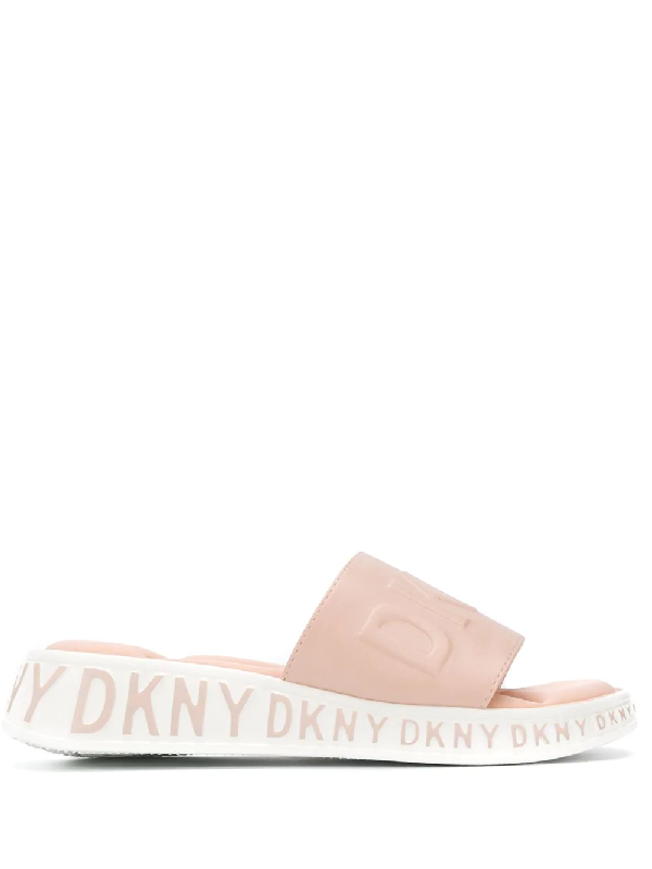 dkny slides pink