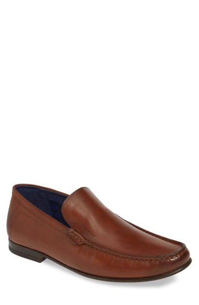 Shop Ted Baker Lassil Loafer In Tan Suede