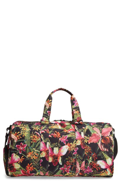 herschel canvas duffle bag