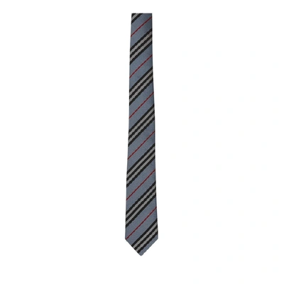 Shop Burberry Classic Cut Icon Stripe Silk Tie
