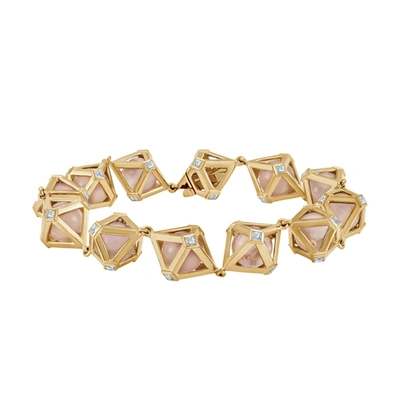 Shop Atelier Swarovski Double Diamond Bracelet Created Diamonds