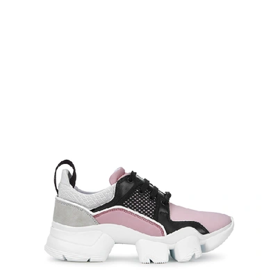 Shop Givenchy Jaw Panelled Neoprene Sneakers