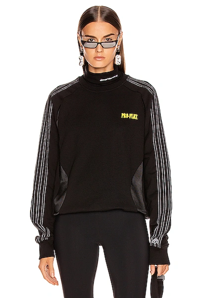 Shop Adidas Originals By Alexander Wang Adidas By Alexander Wang Wangbody Sweatshirt In Black