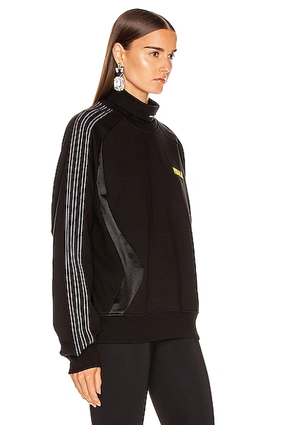 Shop Adidas Originals By Alexander Wang Adidas By Alexander Wang Wangbody Sweatshirt In Black