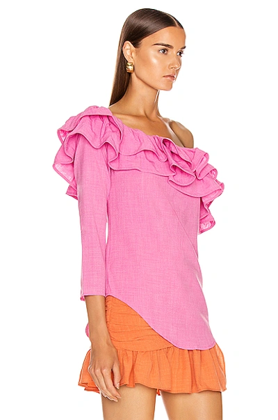 Shop Atoir Not Going Back Top In Pink In Fuchsia Pink
