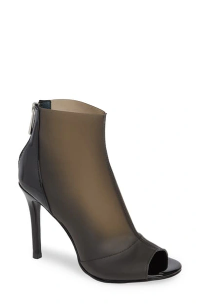 Shop Charles By Charles David Reece Open Toe Bootie In Black