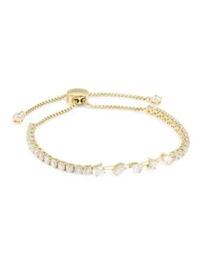 Shop Adriana Orsini Women's Gold-plated Silver & Cubic Zirconia Tivoli Bracelet In Goldtone