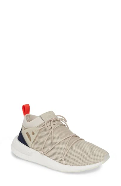 Shop Adidas Originals Arkyn Sneaker In Clear Brown/ Light Brown/ Navy