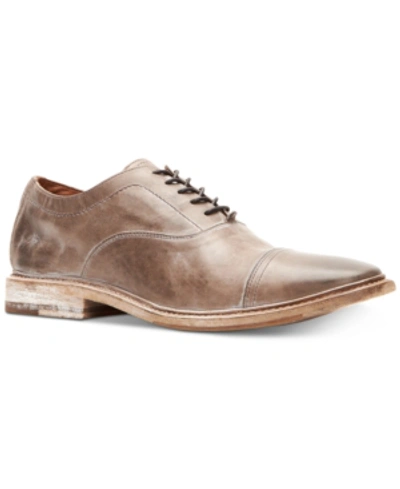Shop Frye Men's Paul Bal Oxfords Men's Shoes In Stone