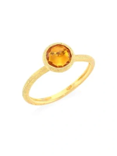 Shop Marco Bicego Jaipur 18k Yellow Gold & Citrine Ring