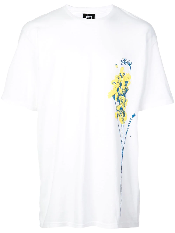 stussy flower t shirt