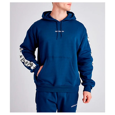 Men's adidas originals trefoil tape best sale pullover hoodie