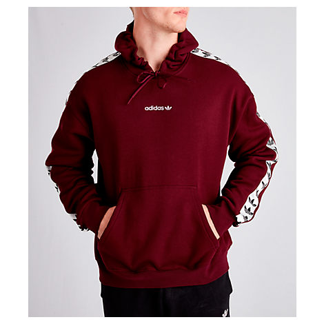 mens adidas tape hoodie