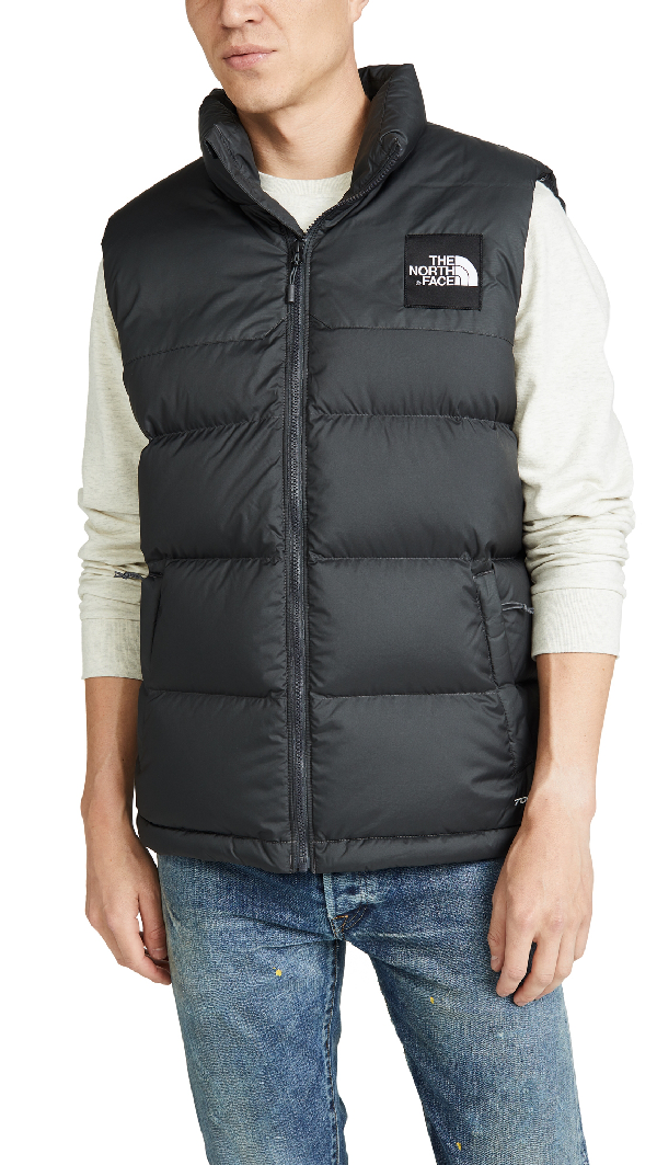 north face nuptse asphalt grey