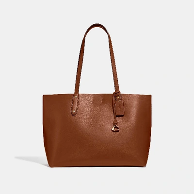 Shop Coach Central Tote In 1941 Saddle/gold