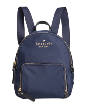 kate spade navy blue backpack