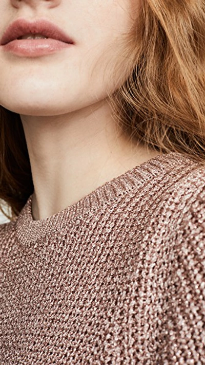 Shop A.p.c. Audrey Pullover Sweater In Rose Poudre