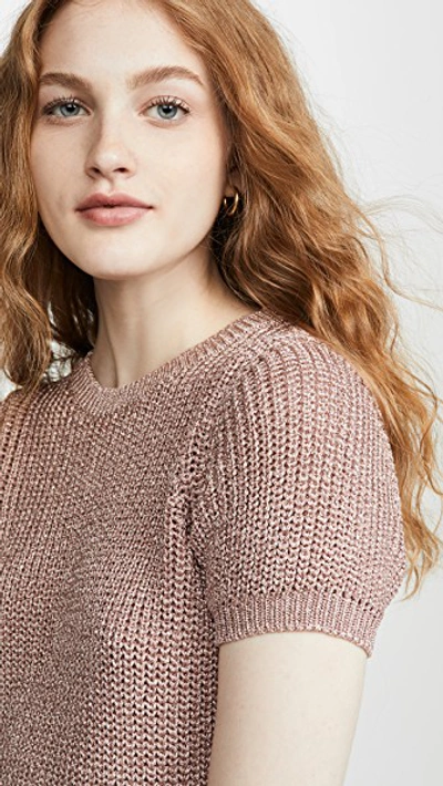 Shop A.p.c. Audrey Pullover Sweater In Rose Poudre