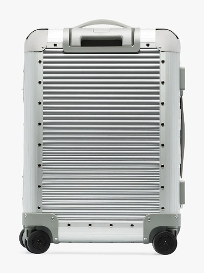 Shop Fpm - Fabbrica Pelletterie Milano Silver Bank S Spinner 55 Cabin Suitcase