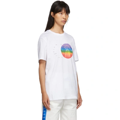 Shop Anton Belinskiy White Aura T-shirt In White/aura