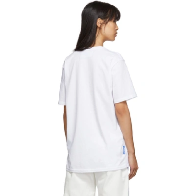 Shop Anton Belinskiy White Aura T-shirt In White/aura